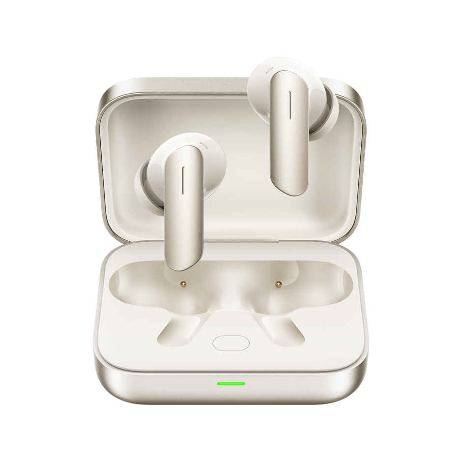 realme Buds Air 7 | 12.4mm Bass, 52H Playtime, 52dB ANC, 6 Mic ENC, Low Latency | Ivory Gold