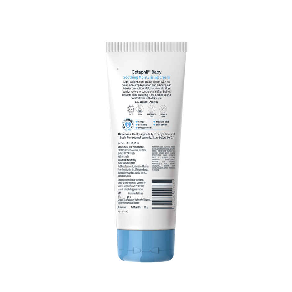 Cetaphil Baby Soothing Moisturising Cream