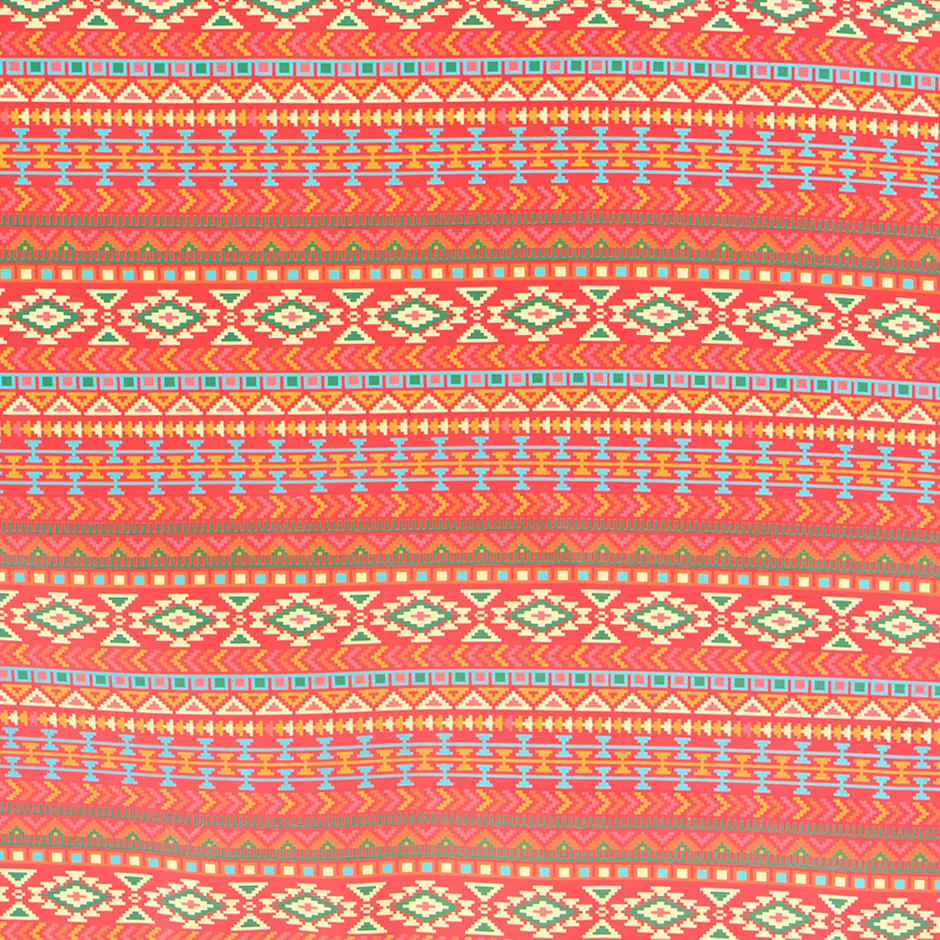 Orange Green Gift Bag | Mad Over Print