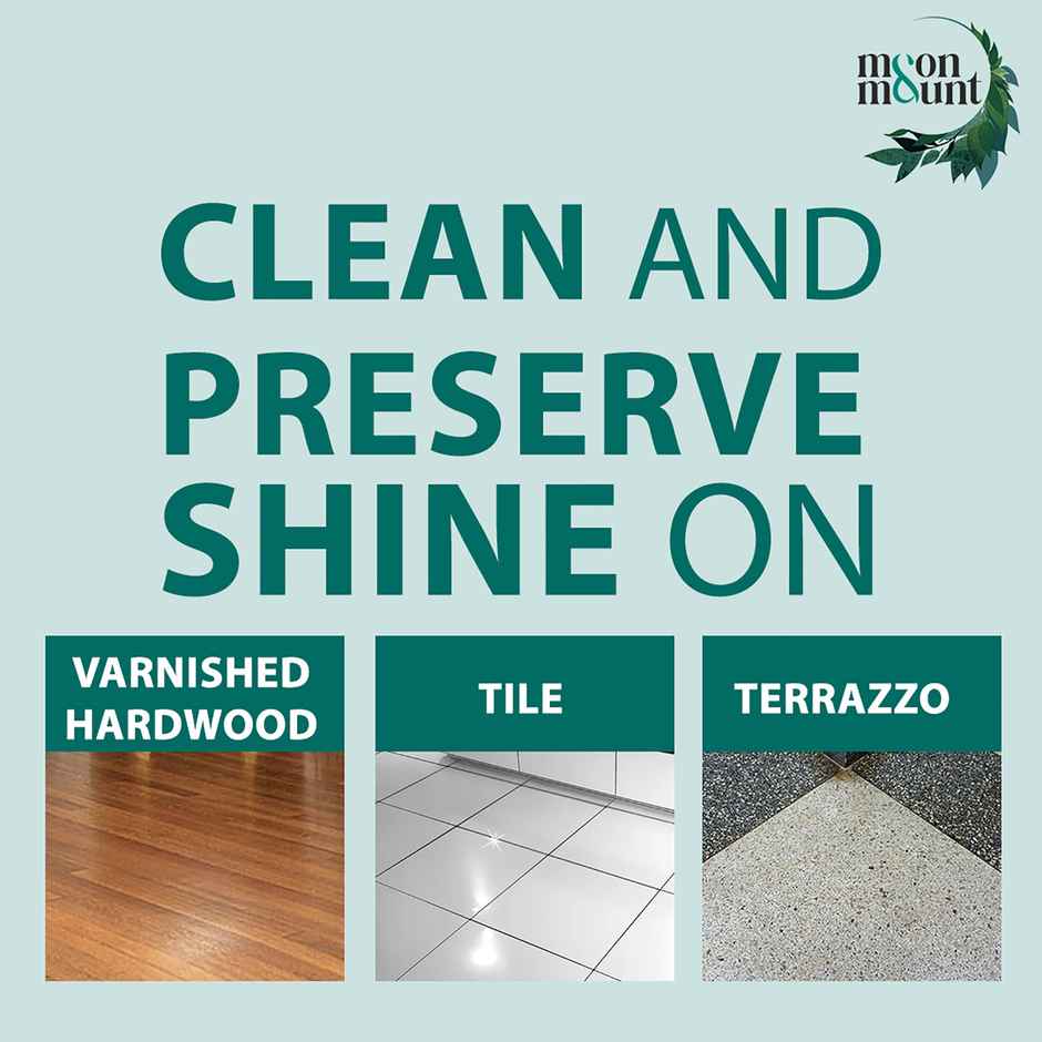 Moon&Mount Neem Floor Cleaner Liquids | Bathroom Surface Cleaning Liquid | Ecofriendly