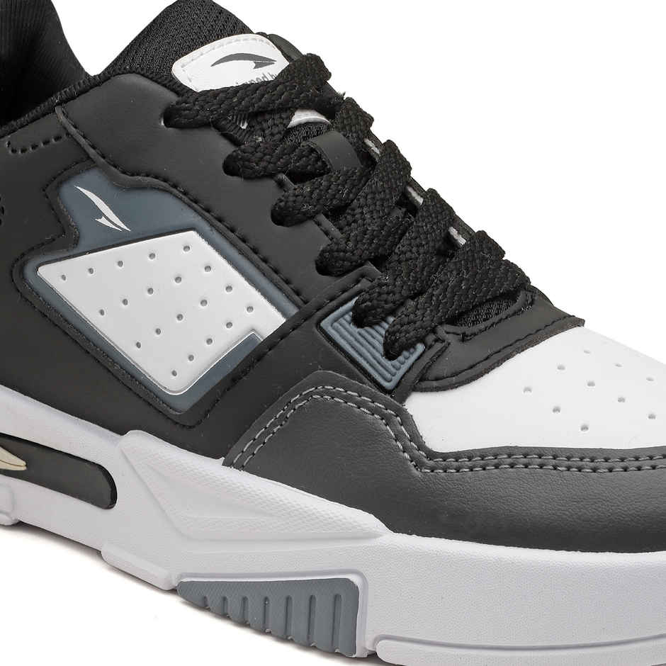 Asian Men s Mexico-02 Black Grey Sneakers | UK-9