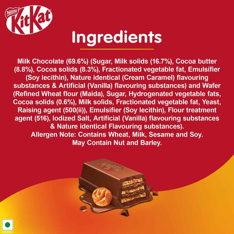 Nestle KitKat Delights Caramel Chocolate