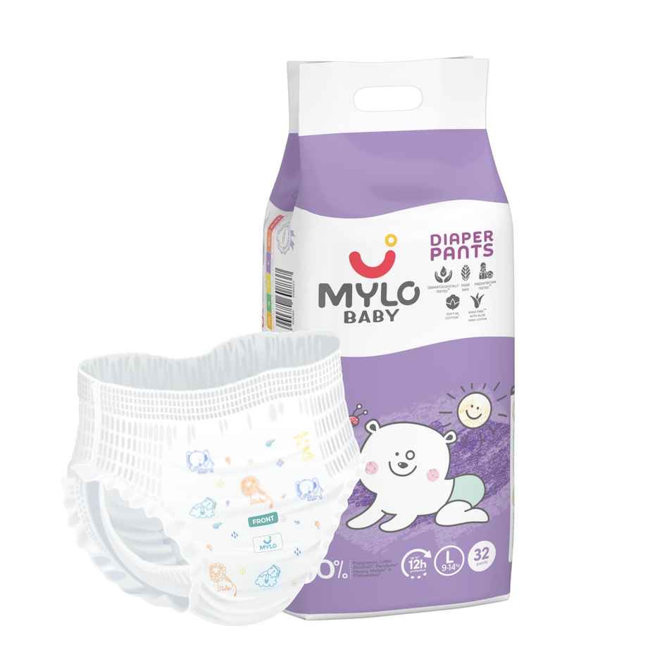 Mylo Baby Disposable Diaper | L | 32 pcs