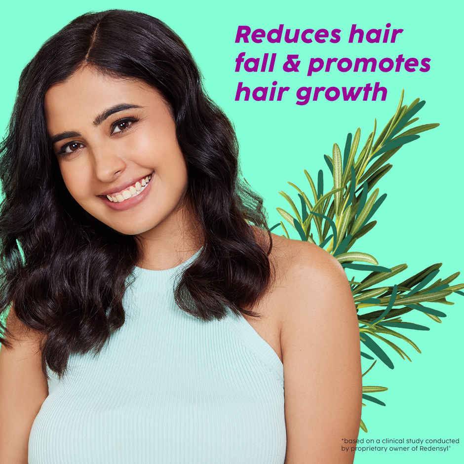 PLIX Rosemary Advanced Anti-Hair Fall Shampoo Sulfate And Paraben Free To Reduce Hair Fall