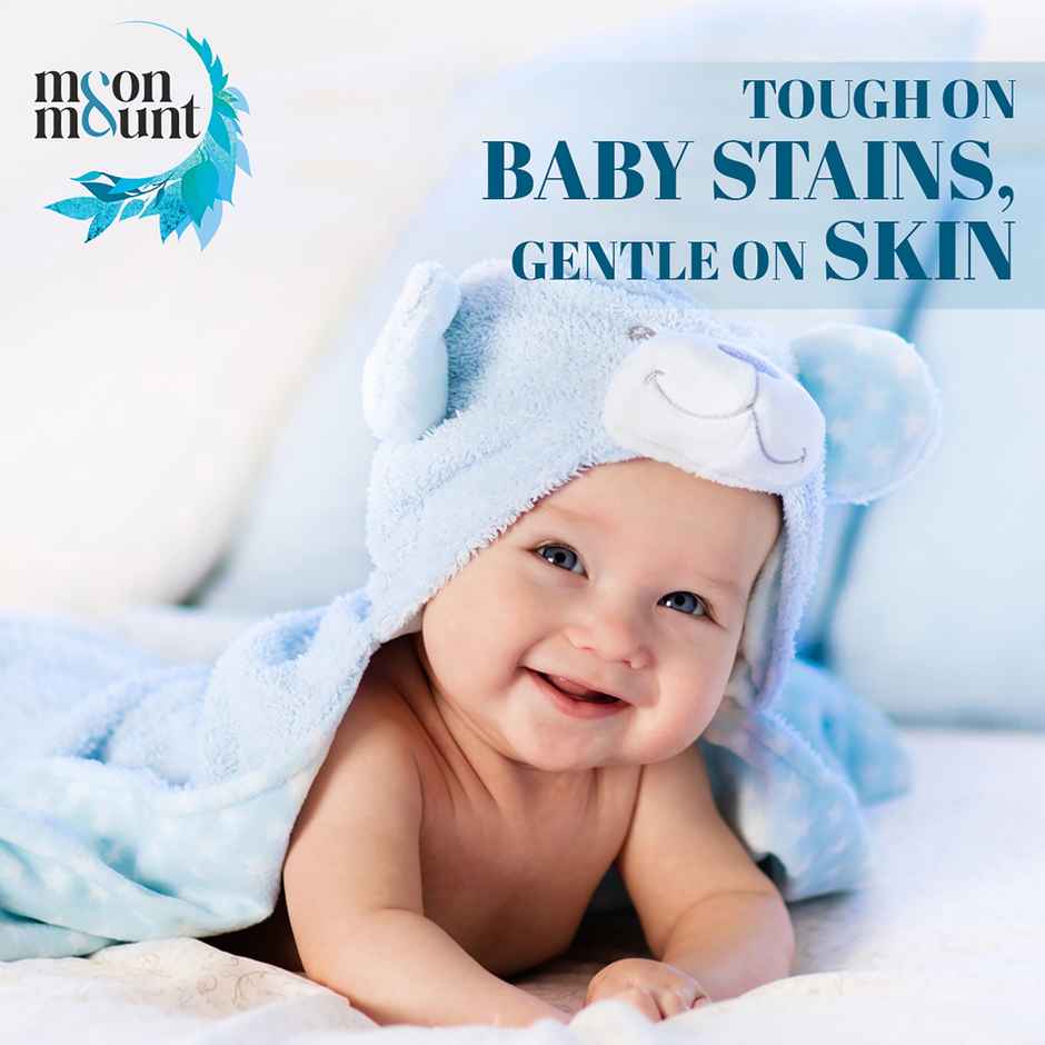 Moon And Mount Baby Laundry Liquid Detergent Washing Liquid For Baby Clothes Leaf Love (Ossam) 5 l