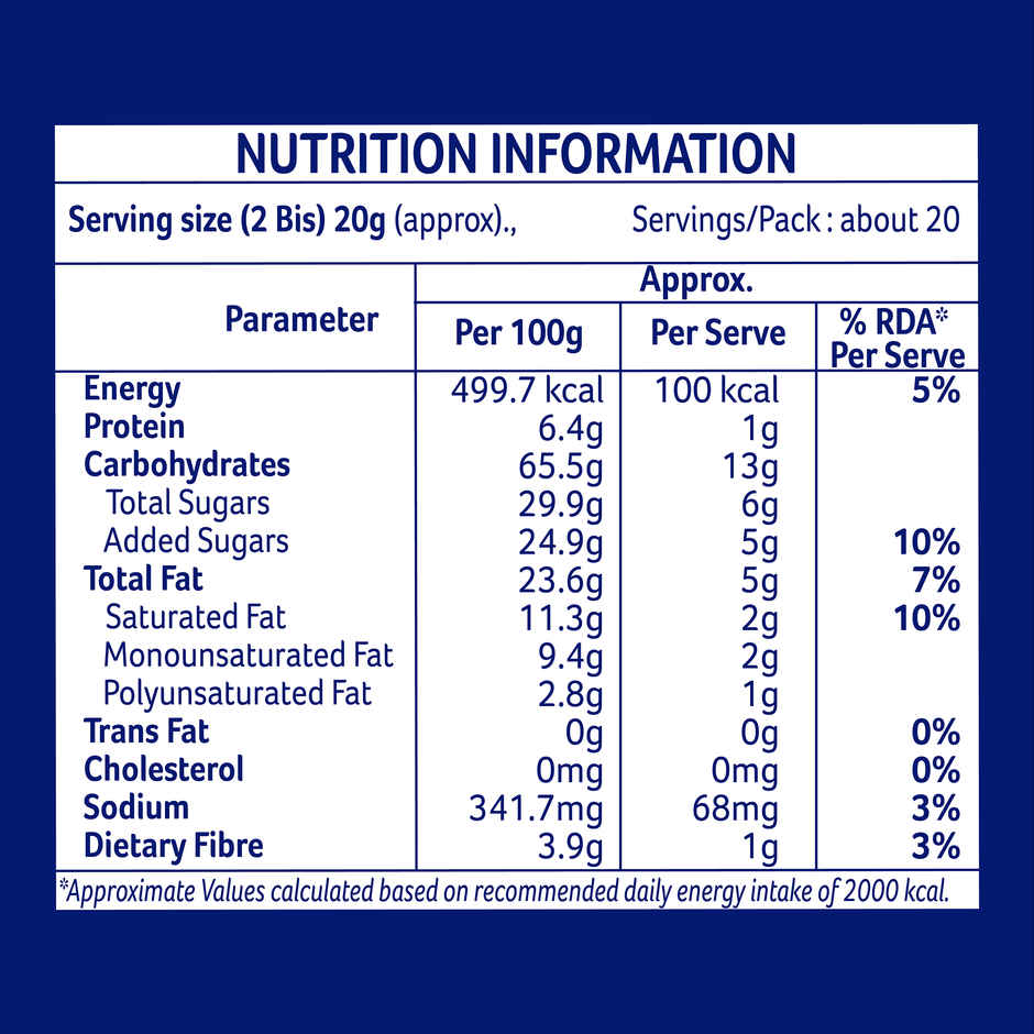 McVitie's Digestive Cream Vanilla Sandwich Biscuit