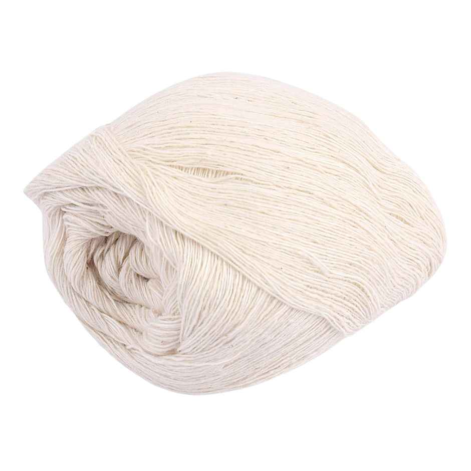 White Pure Cotton Thread (Vellai Charadu / Mauli) | Pooja & Kalash Thread | Traditional & Auspicious | Mangal Bhawan