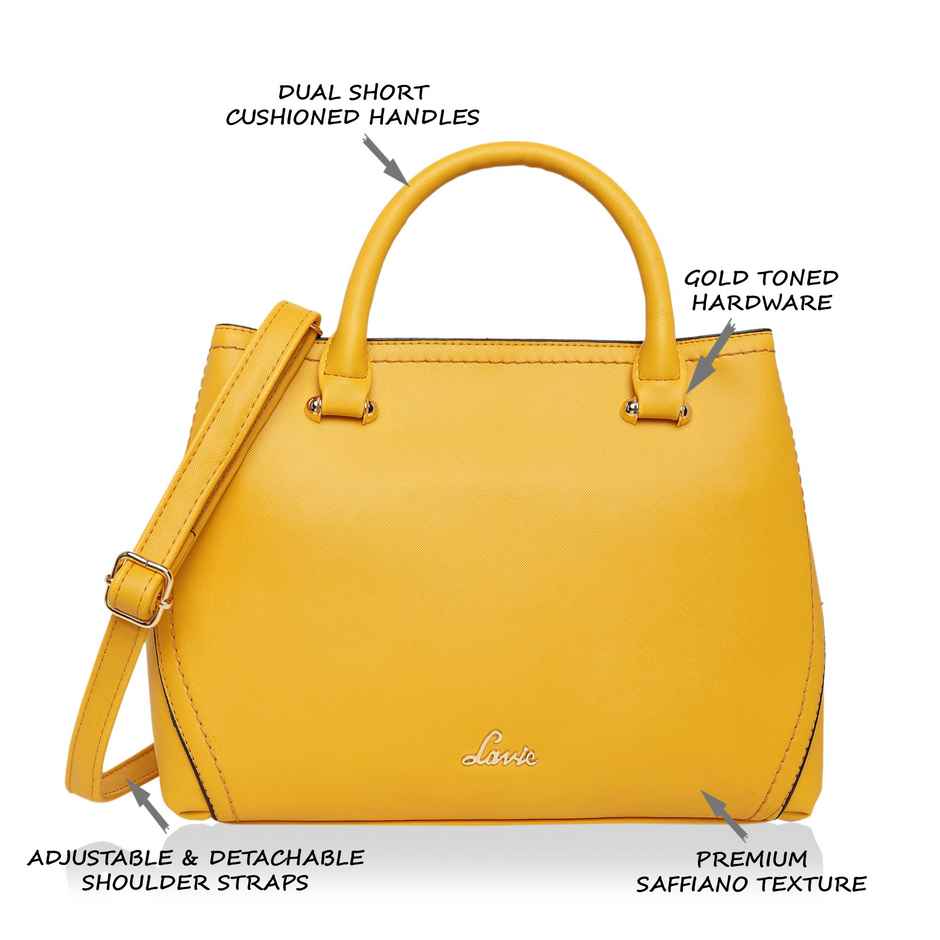 Lavie Women's Omnia Medium Satchel | Medium | Ocher