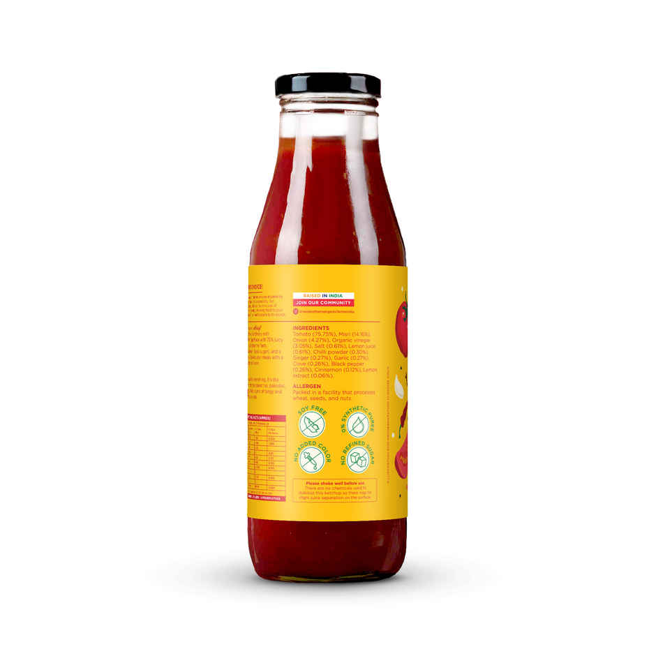 Two Brothers Truemato Ketchup | 75% tomatoes