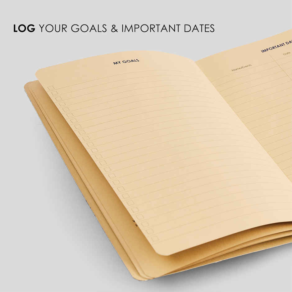 myPAPERCLIP 12 Week Journal, Productivity | Black