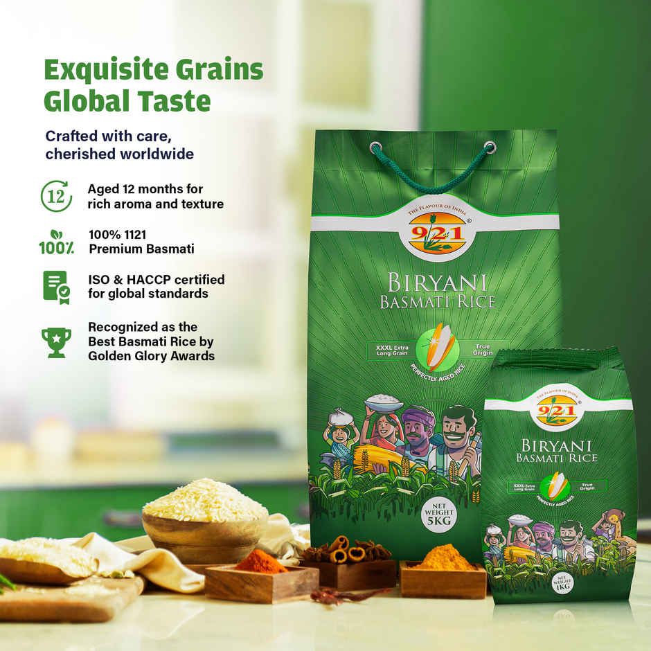 921 Extra Long Grain Biryani Basmati Rice