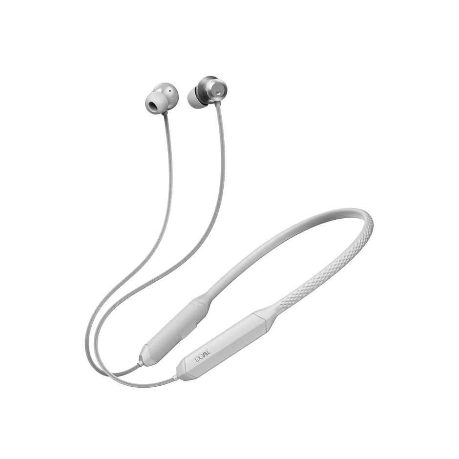 boAt Rockerz 255 Z Plus BT Neckband w/AI-ENx Tech, Spatial Audio, 50H Playback,(Slate Grey)