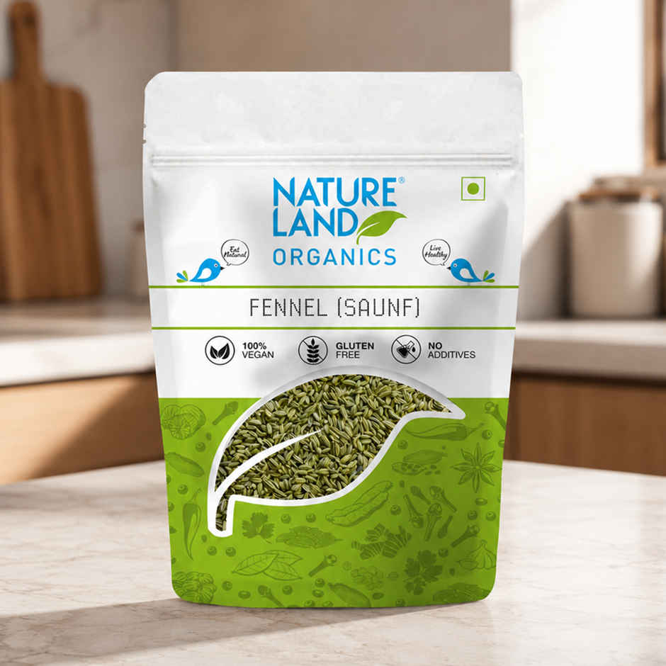 Natureland Fennel Organic Saunf Seeds Combo