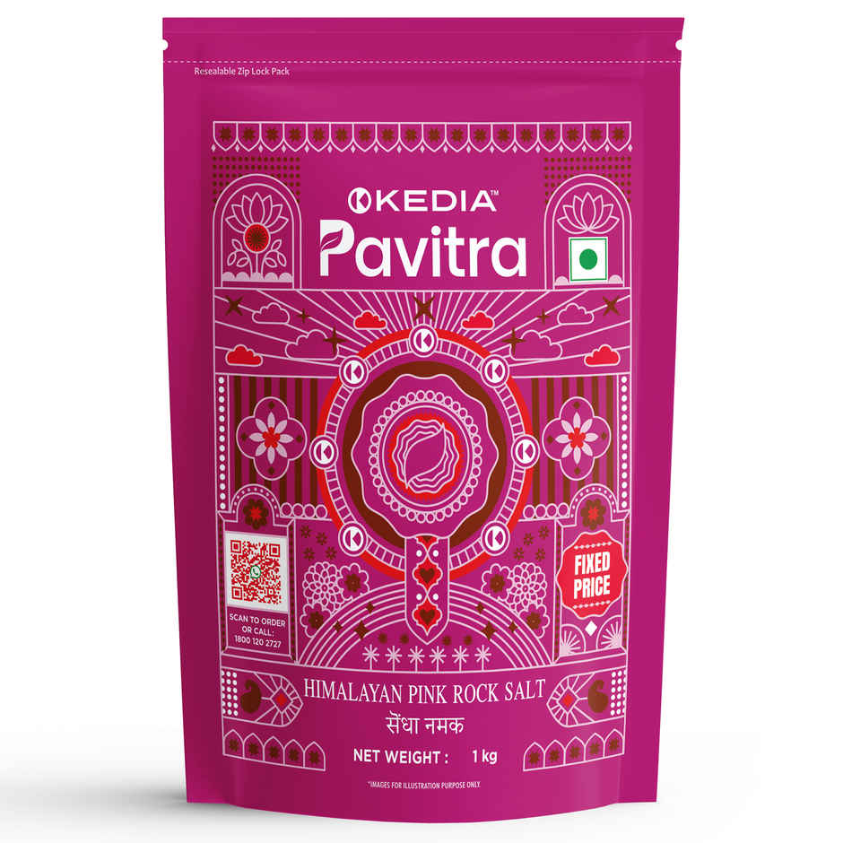 Kedia Pavitra Himalayan Rock Pink Salt | Sendha Namak