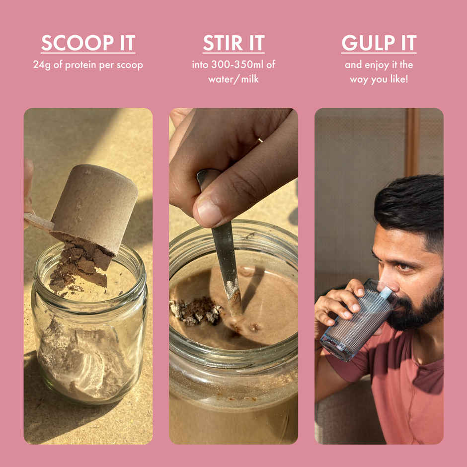 Cosmix No-Nonsense Plant Protein Mahabaleshwar Strawberry