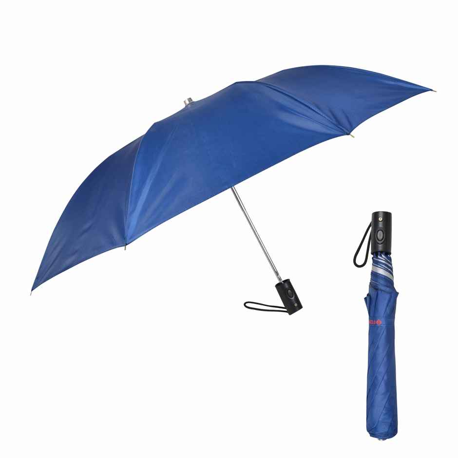 Fendo 21 inch 2 Fold Auto Open Umbrella (Navy Blue)
