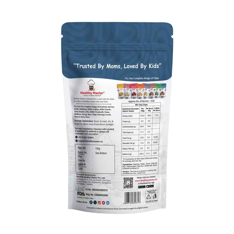 Healthy Master Mix Chips