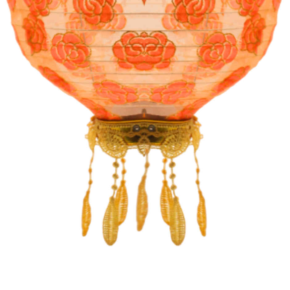 Lamp Kandil/ Lantern Assorted Color 14 Inch