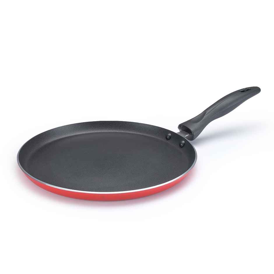 Judge By Prestige Ace Plus NonStick Cookware Omni Tawa 28cm,Induction Compatibe,1yr Warranty,Black