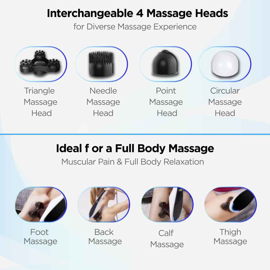 Dr Physio Powerful Body Massage Machine HammerPro for Pain Relief Massager