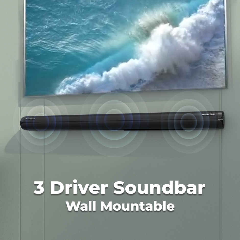 Zebronics Jukebar 9500WS PRO Dolby 5.1 soundbar with Wireless Satellites, Dolby Audio, 525W (Black)