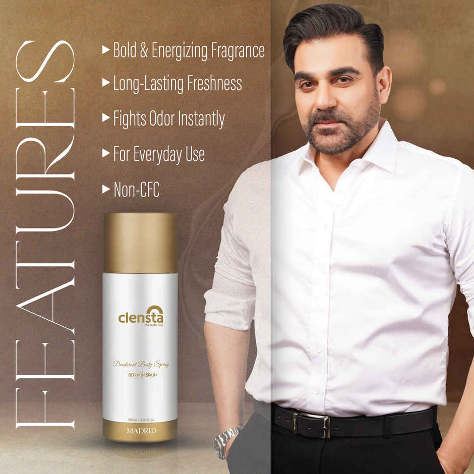 Clensta Madrid Gas Deodorant