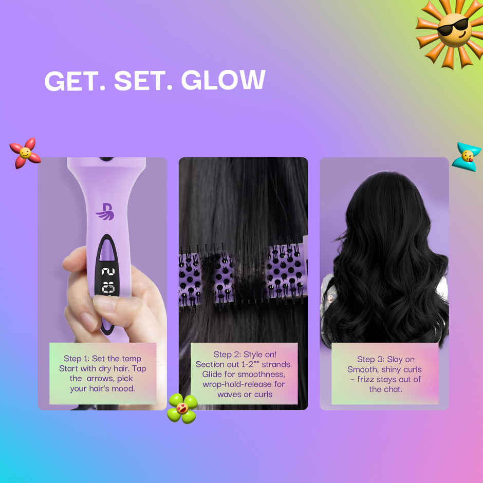 Bombae Hairplay Thermal Blowout Brush