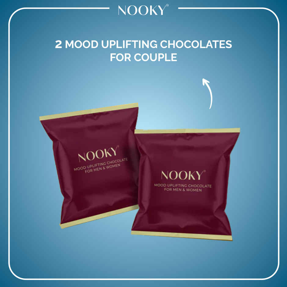 Nooky Connect 3 in 1 Condom Intimacy Kit Condoms Chocolates Position Dice Couple Gift