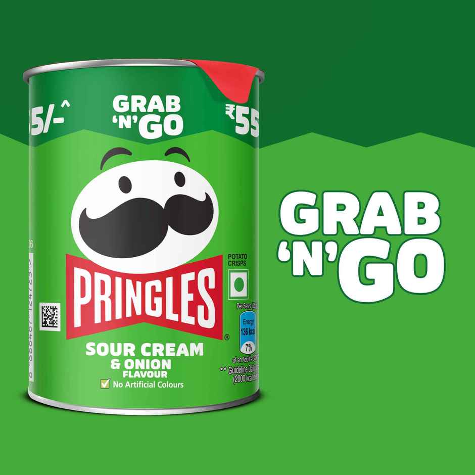 Pringles Potato Chips | Sour Cream & Onion