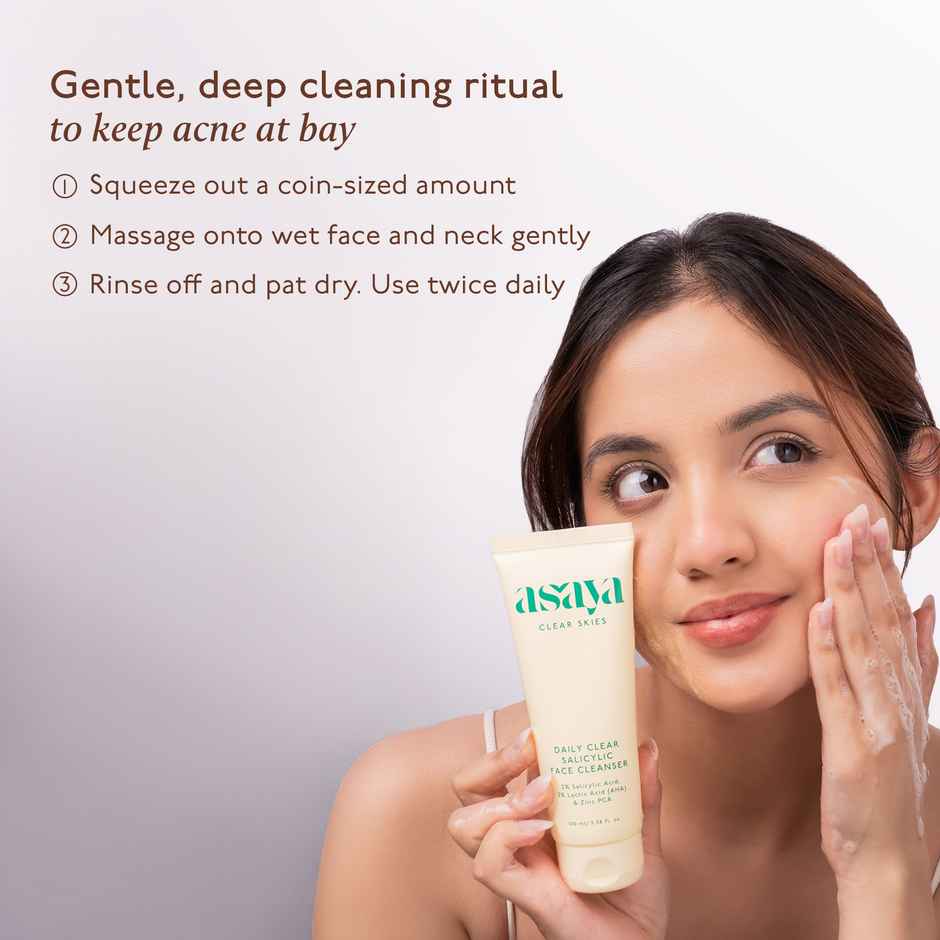 Asaya Daily Clear Salicylic Face Wash