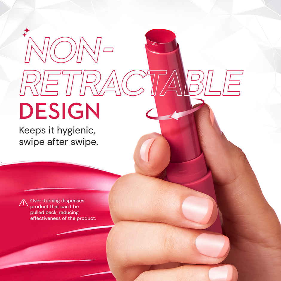 SUGAR Cosmetics Glide Peptide Plumping Gloss Stick|02 Pink Pop