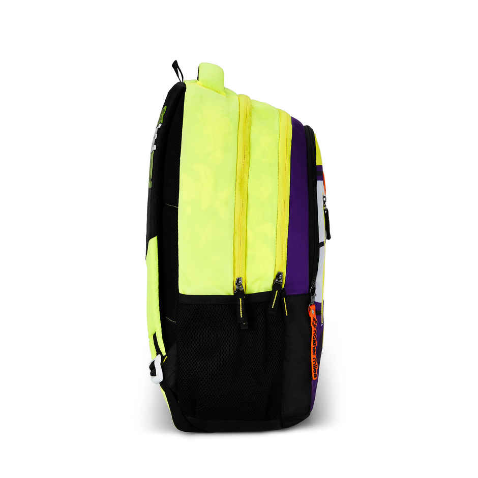 Nasher Miles Basketball Backpack- Unisex-3 Compartment College Bag And School- Purple- 45L