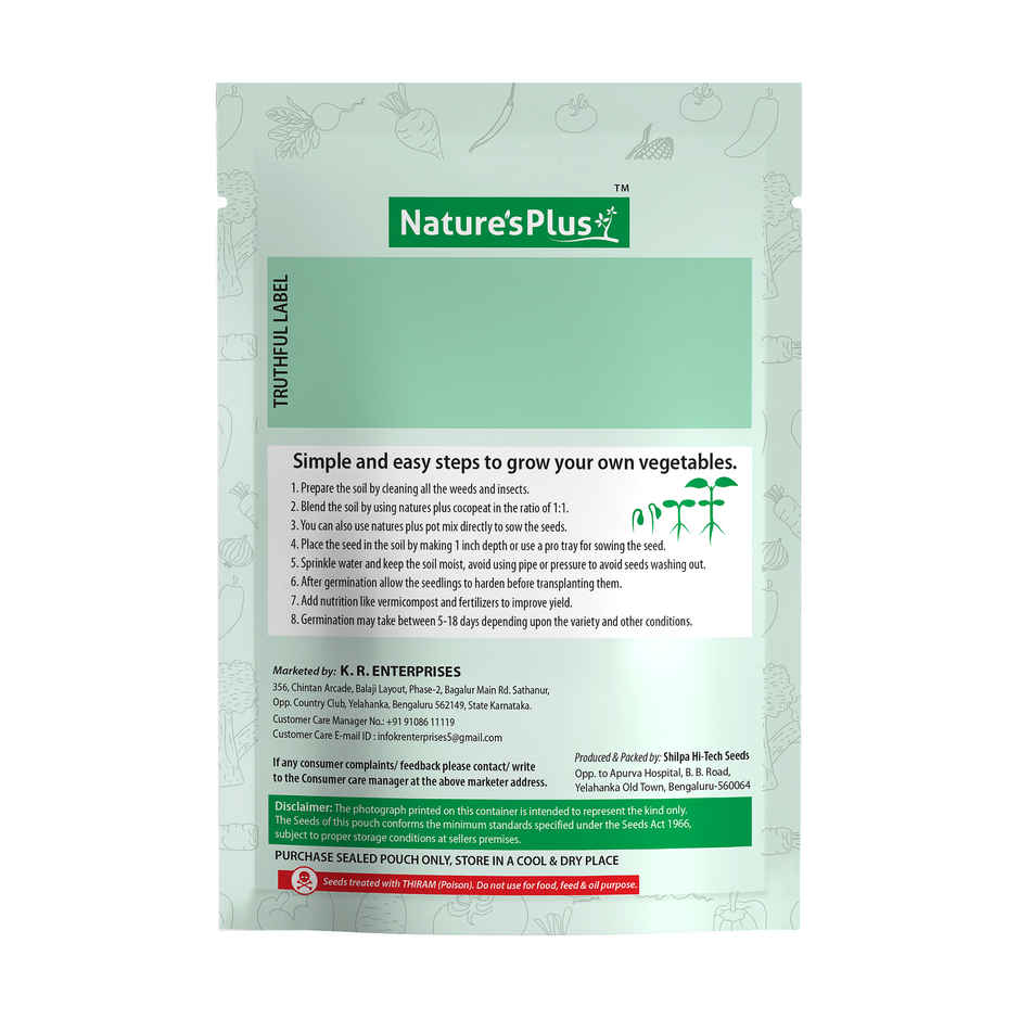 Natures Plus Ridge Gourd - Seeds