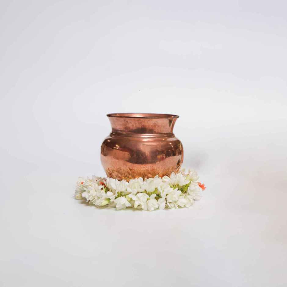 Copper Kalash for Pooja | 300 ml | Svasti