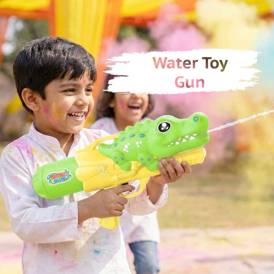 Storio Manual Water Gun Toy for Kids | Outdoor Summer Water Blaster | Rangila Shot
