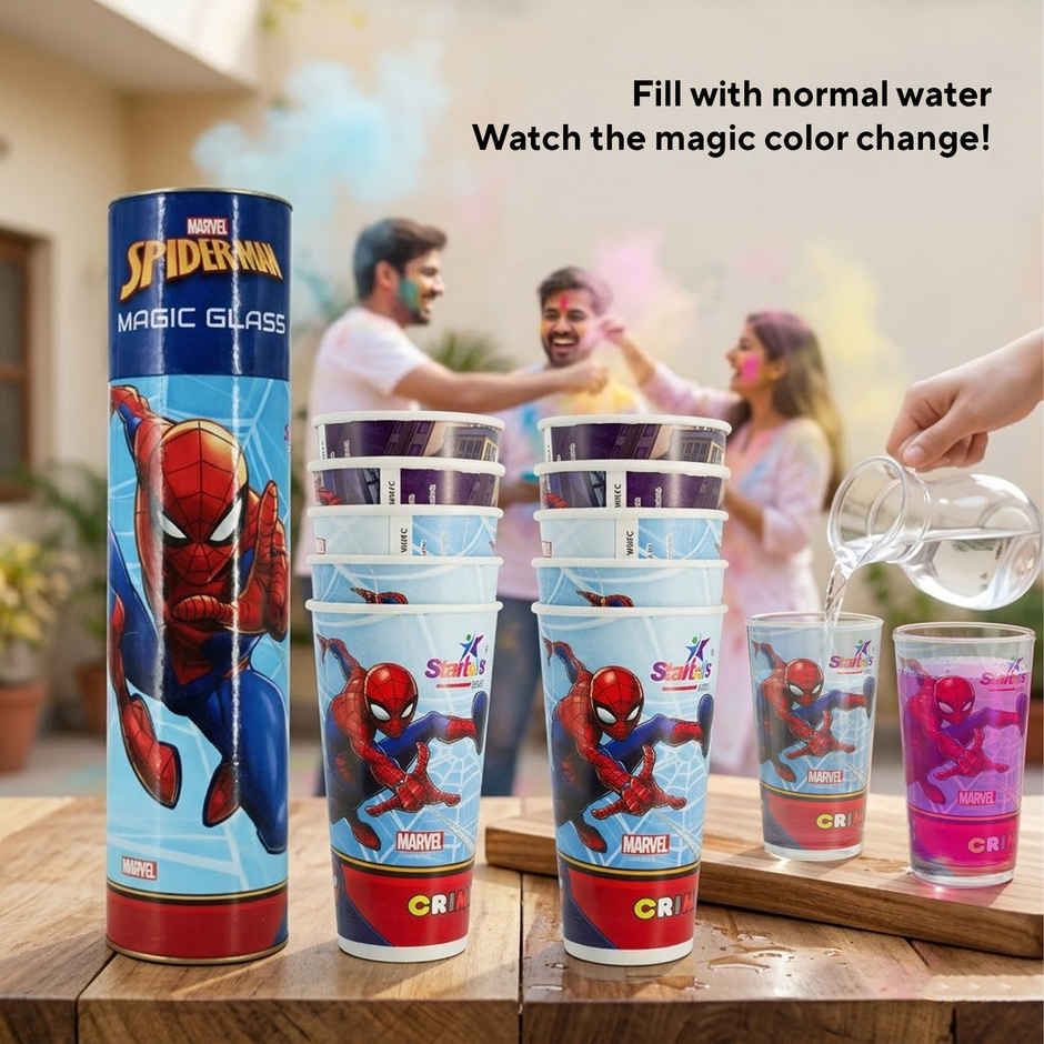 Spider Man Holi Magic Glass | Star