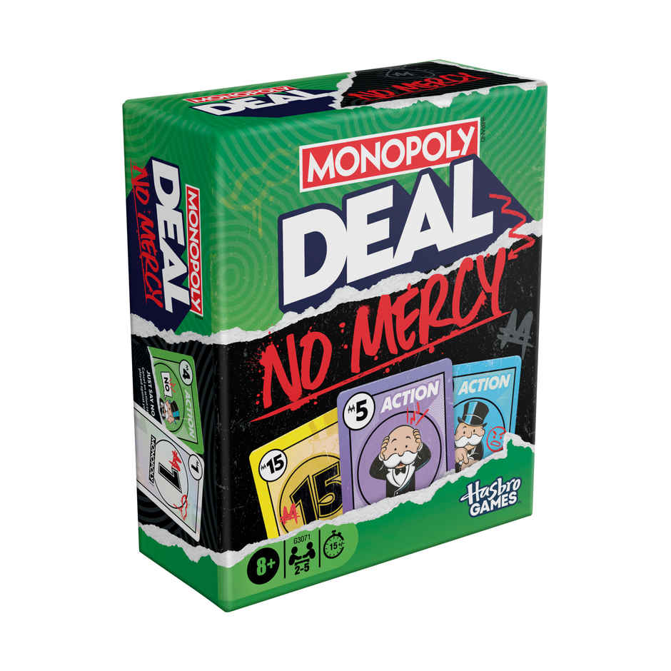 Hasbro Monopoly Deal No Mercy Card Game