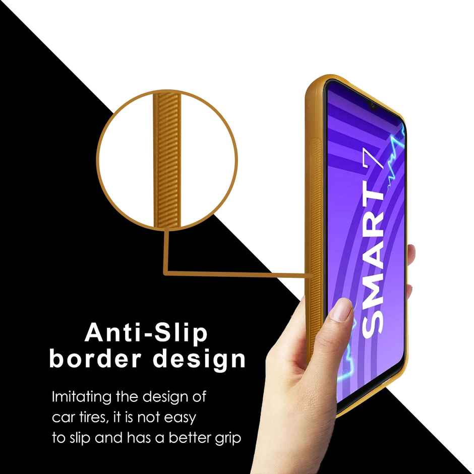 Artistque Case For Infinix Smart 7 / Infinix Smart 7 Back Cover - Thread Design Cover