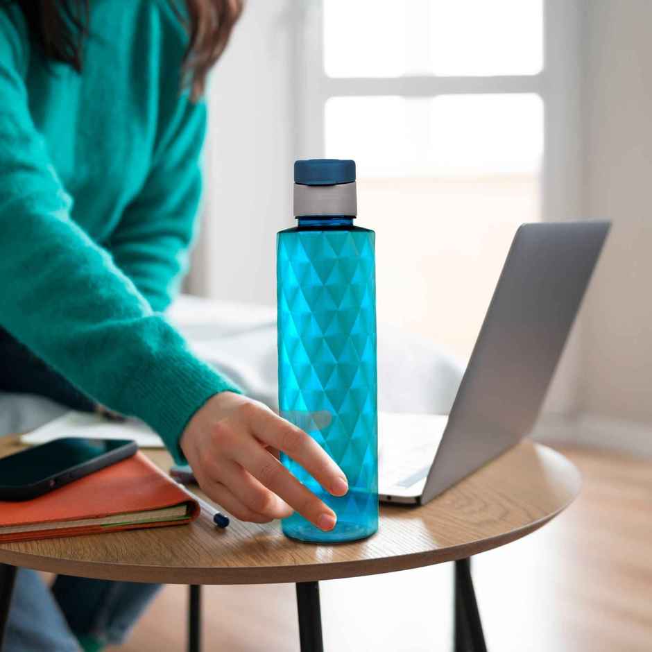 Flair Forever Pet Bottle With Fliptop Cap | Blue | 1 L