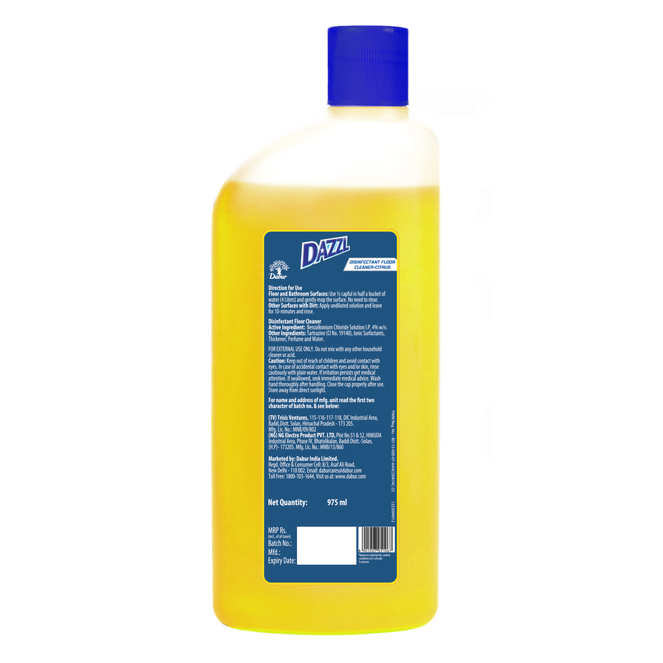 Dazzl Citrus Disinfectant Floor Cleaner