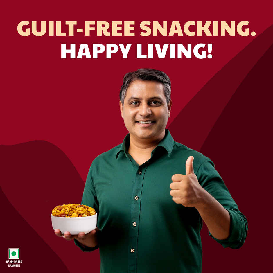 Right Shift High Protein Roasted Mix | Navrattan | No Palm Oil | 20g Protein | Not Fried | 8g Fibre