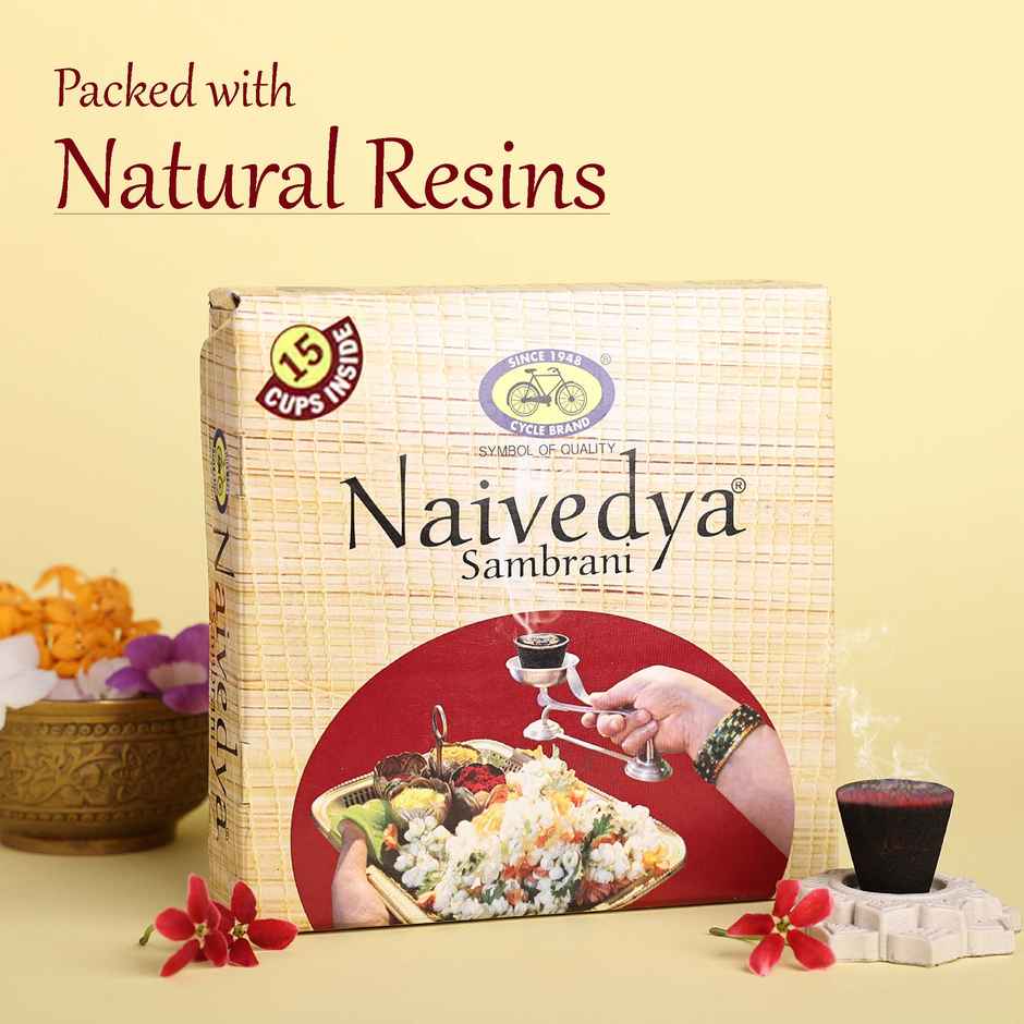 Naivedya Cup Sambrani | 15 Cups | Cycle