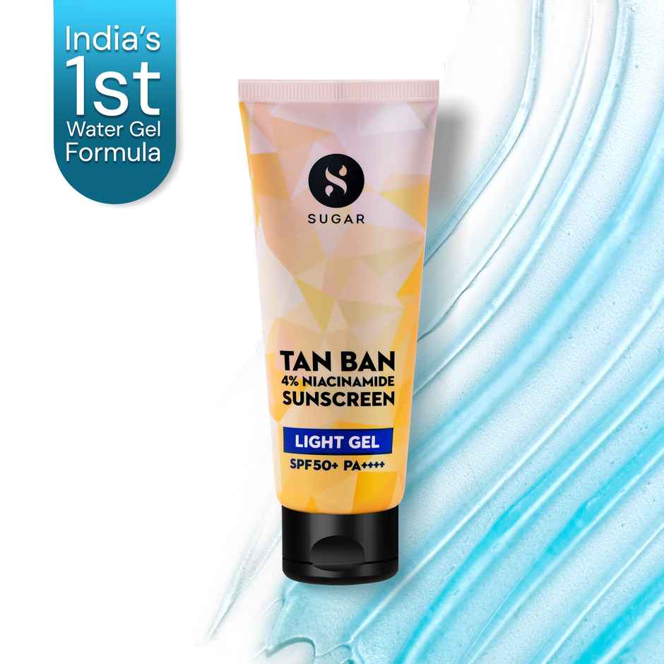 SUGAR Cosmetics Tan Ban 4% Niacinamide Sunscreen Light Gel