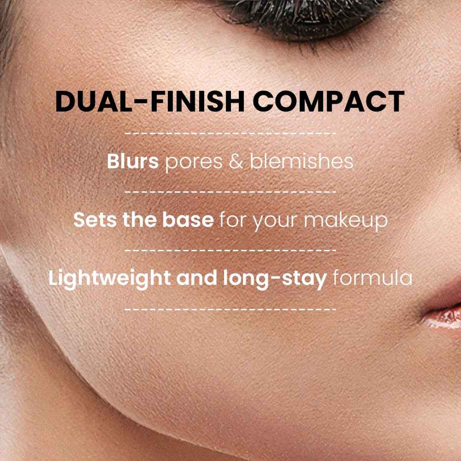 Lakme Xtraordin-Airy Compact 2 In 1 Compact + Foundation Lightweight Spf17 - 04 Golden Light