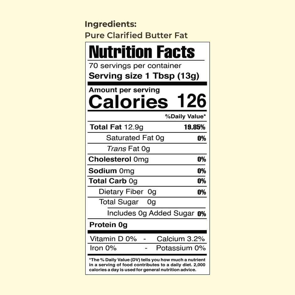 Jivika A2 Desi Buffalo Ghee | Traditionally Churned Bilona Method