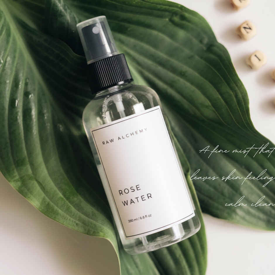 RAW ALCHEMY Steam Distilled Rose Water Toner