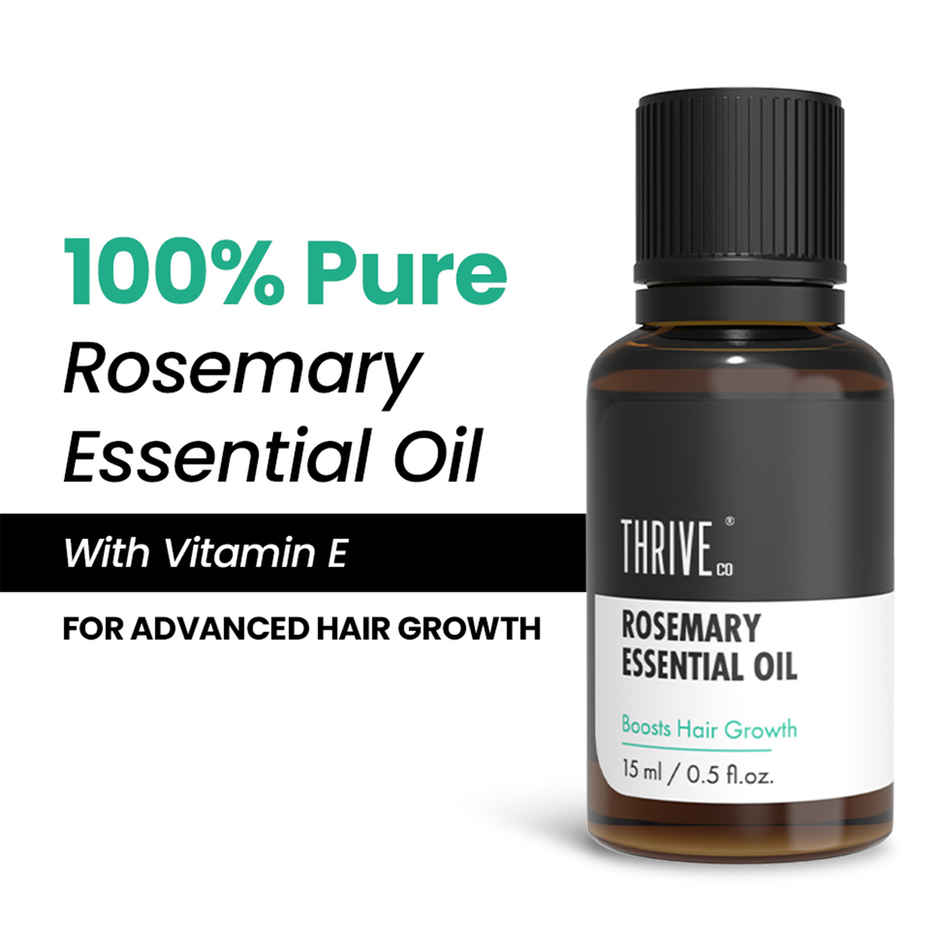 Thriveco Rosemary Essential Oil For Hair Growth & Hair Fall Control For Men & Women