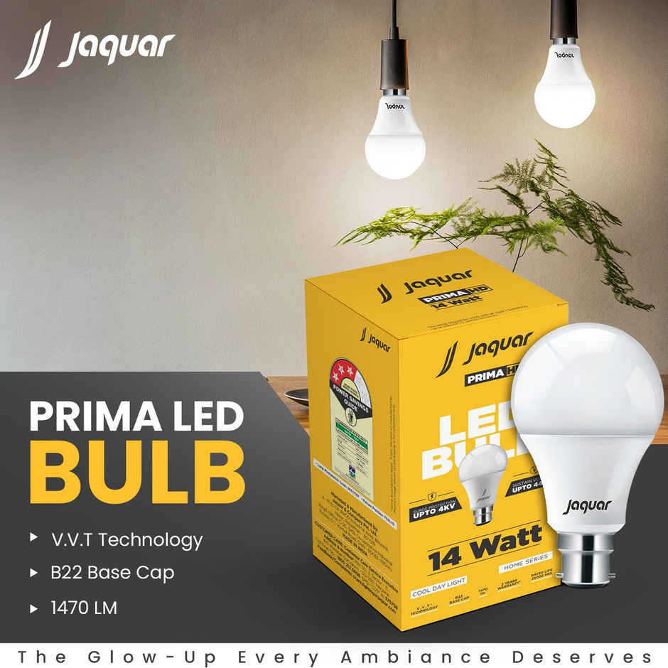 Jaquar 14W Prima Led B22 Bulb Cool white