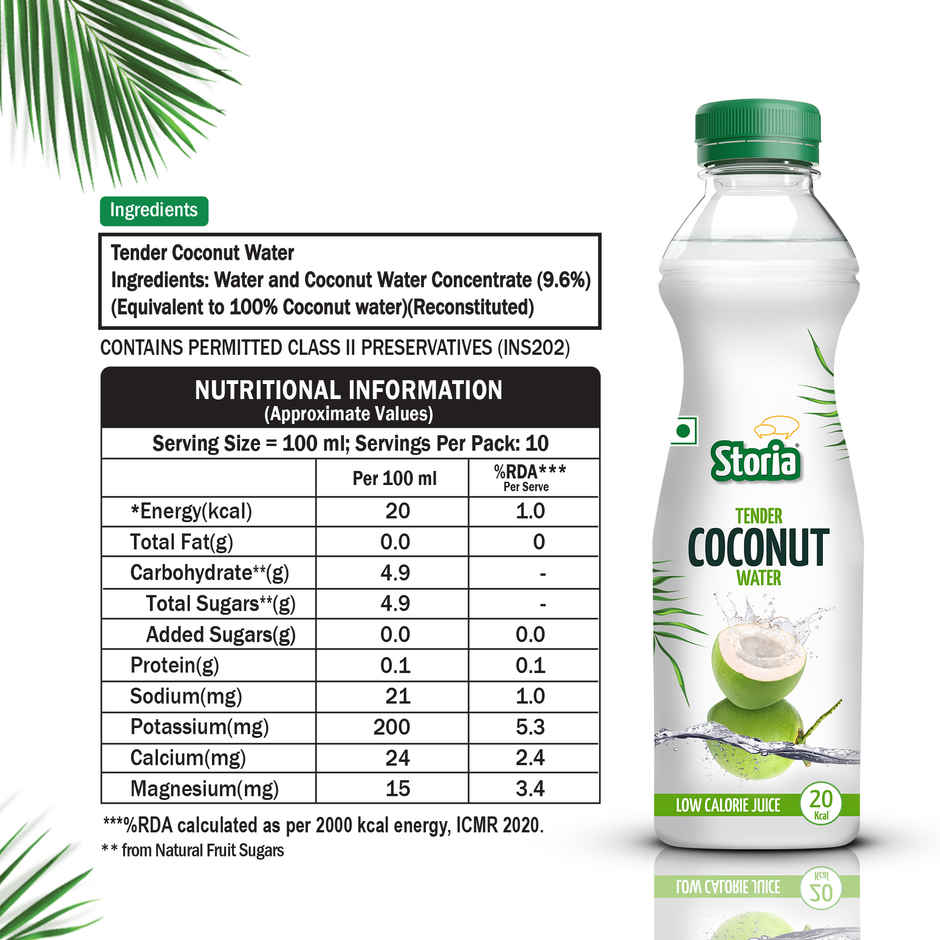 Storia Tender Coconut Water
