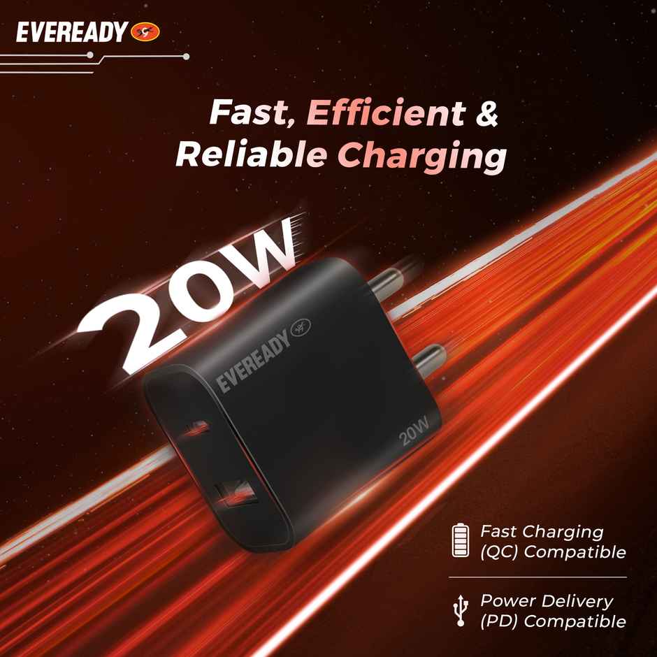 Eveready 20w Charger without Cable | CG20